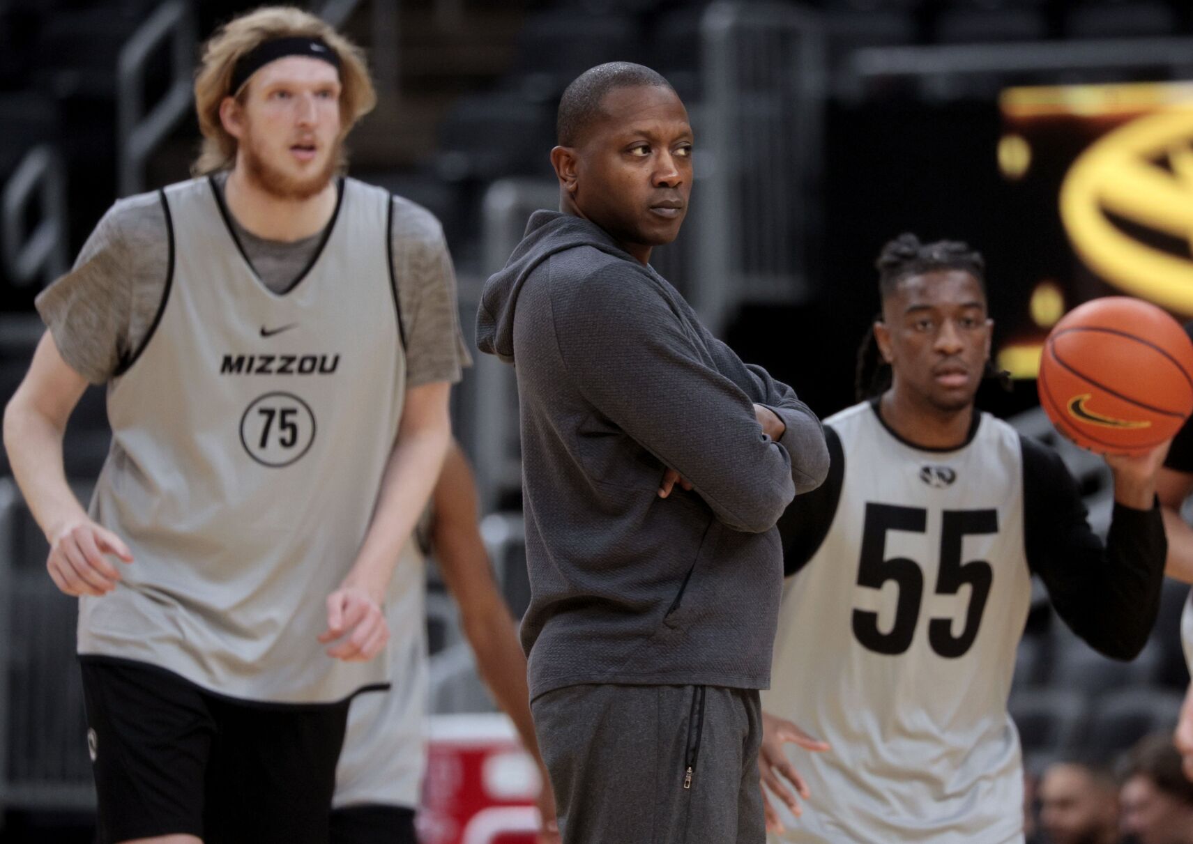 Mizzou practices before Braggin' Rights game